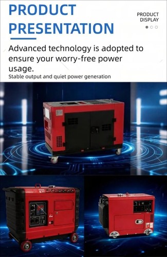 220v and 380v silent diesel - silent,