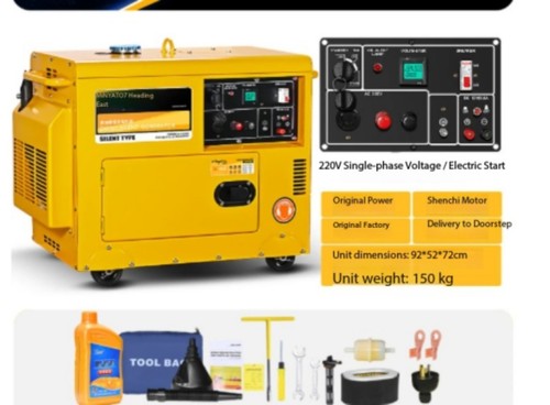 Silent diesel generator - silent, sets